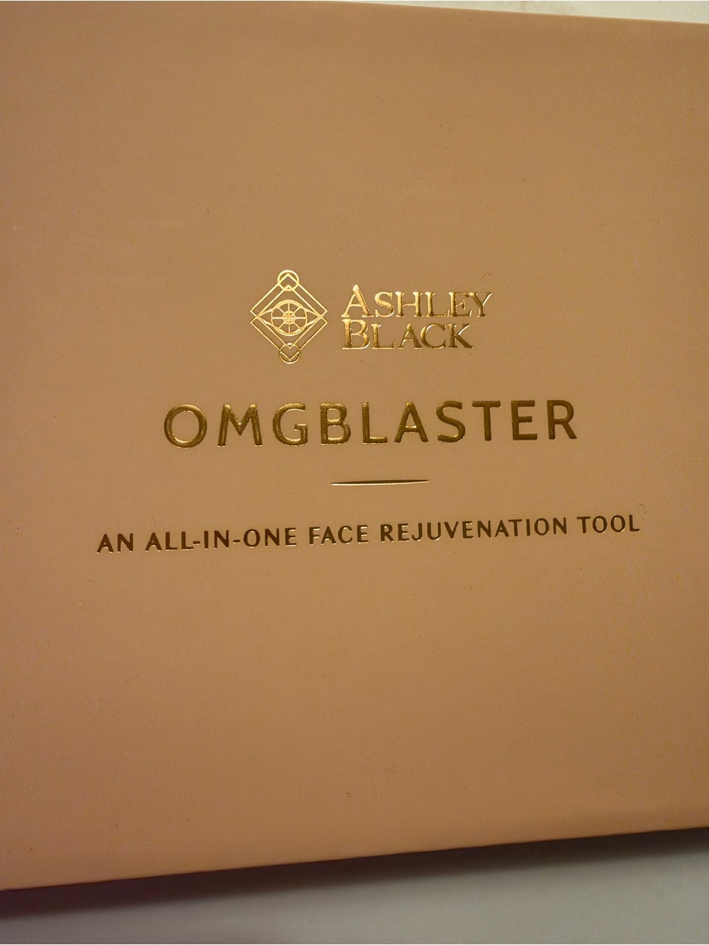 Ashley Black OMGBlaster Face Rejuvenation Tool - Peach Beige